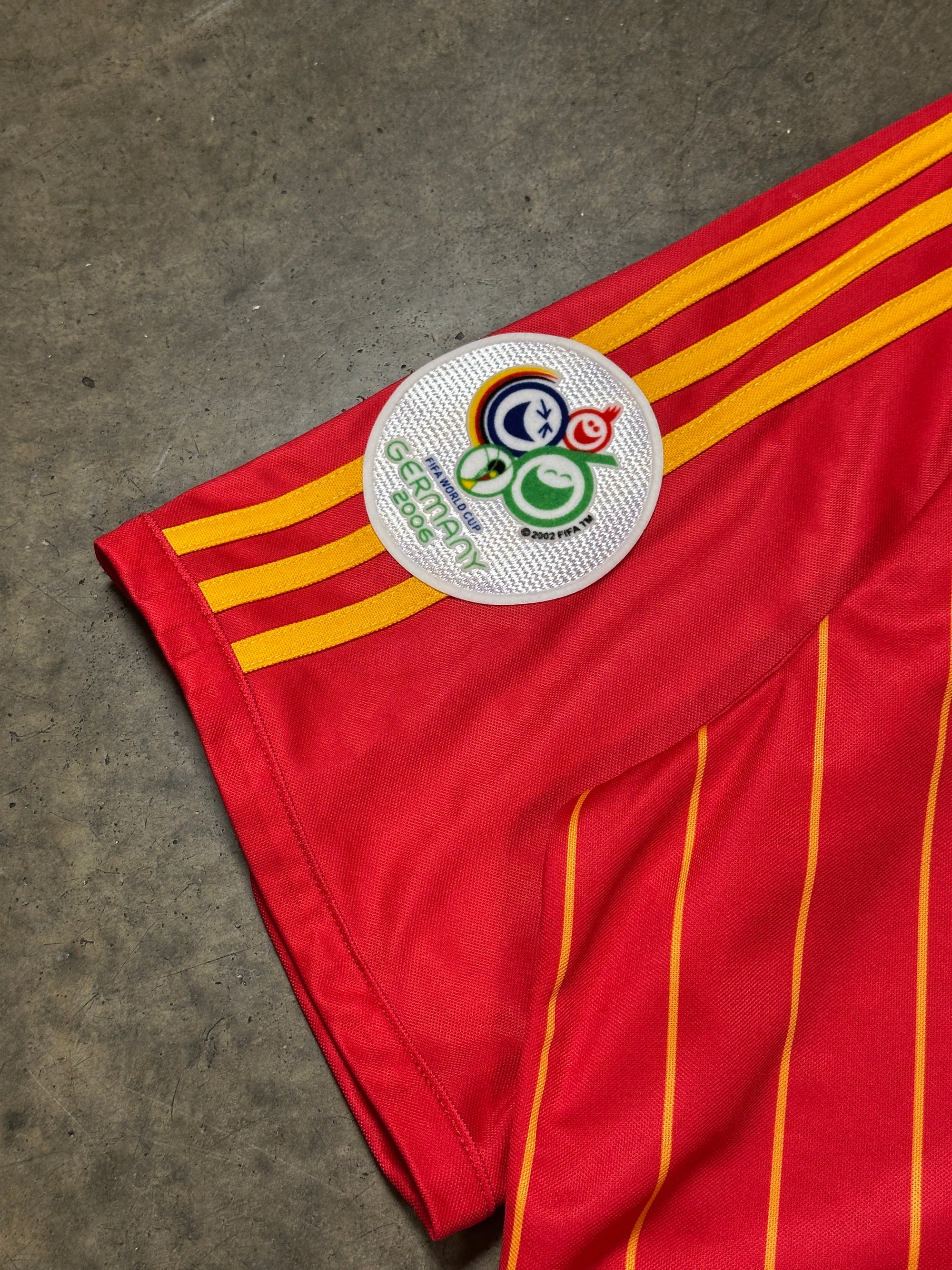 Vintage Puyol Spain '04 Football Shirt