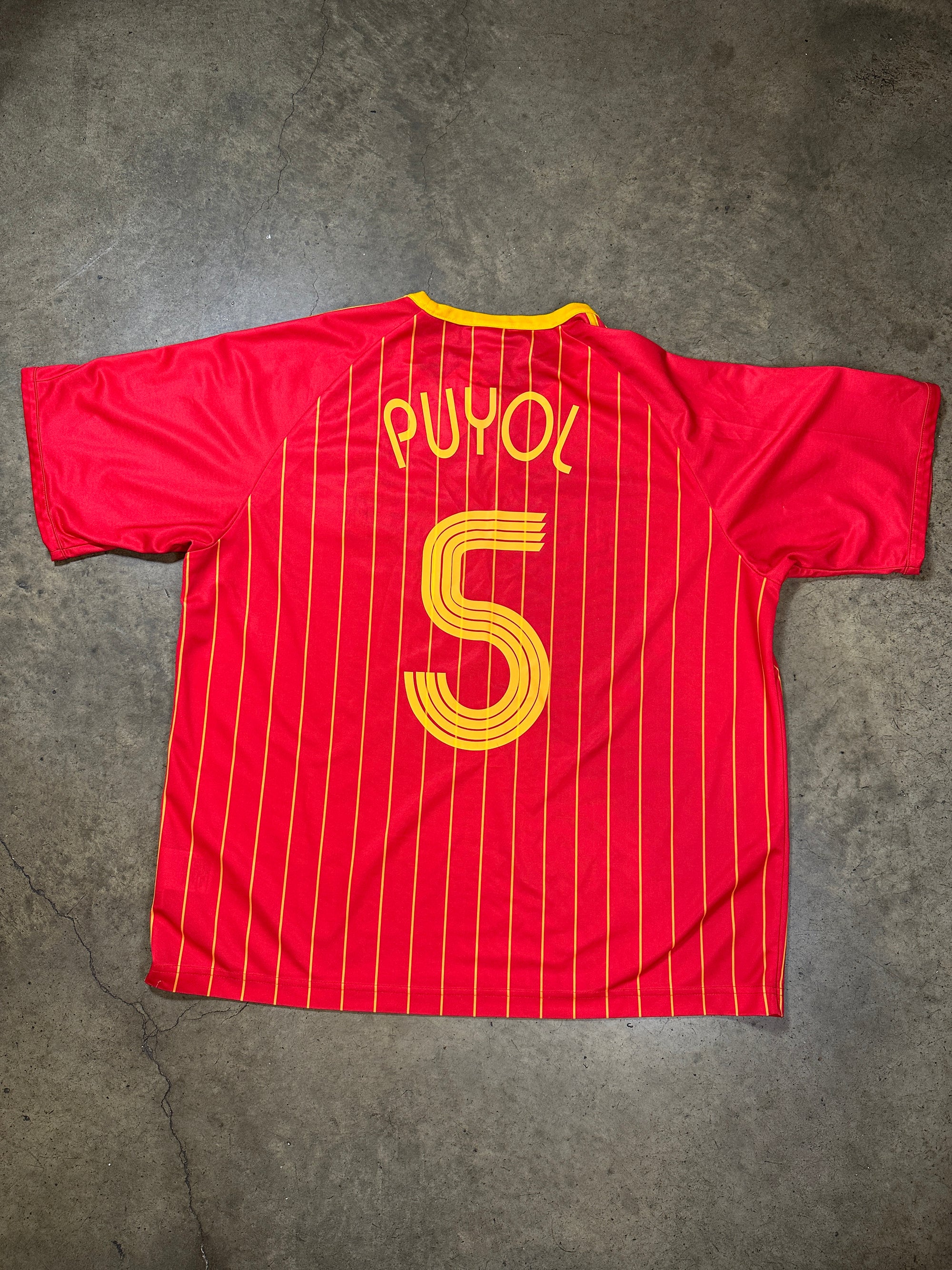 Vintage Puyol Spain '04 Football Shirt