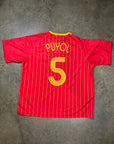 Vintage Puyol Spain '04 Football Shirt