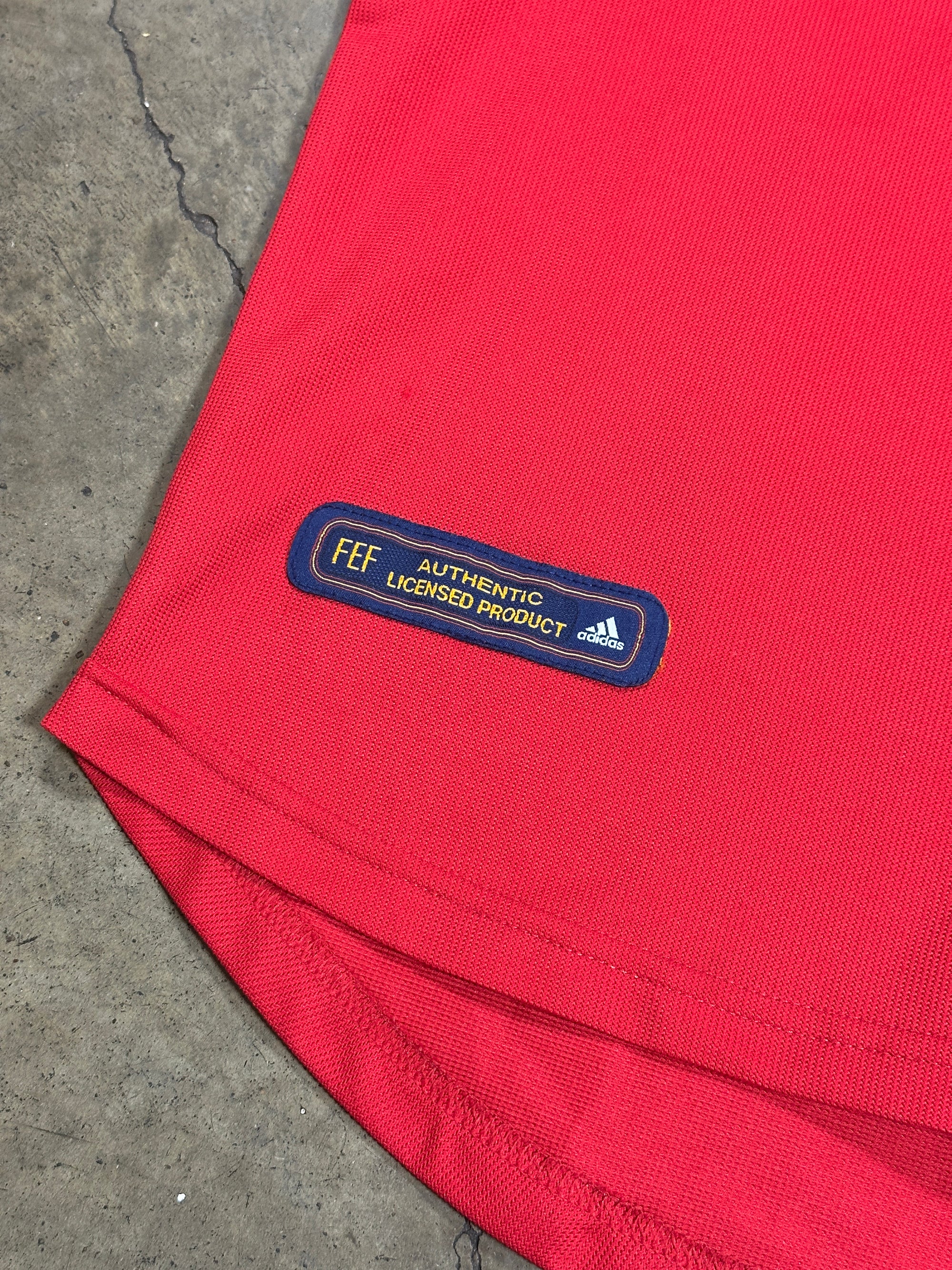 Vintage Pep Guardiola Spain '99 Football Shirt