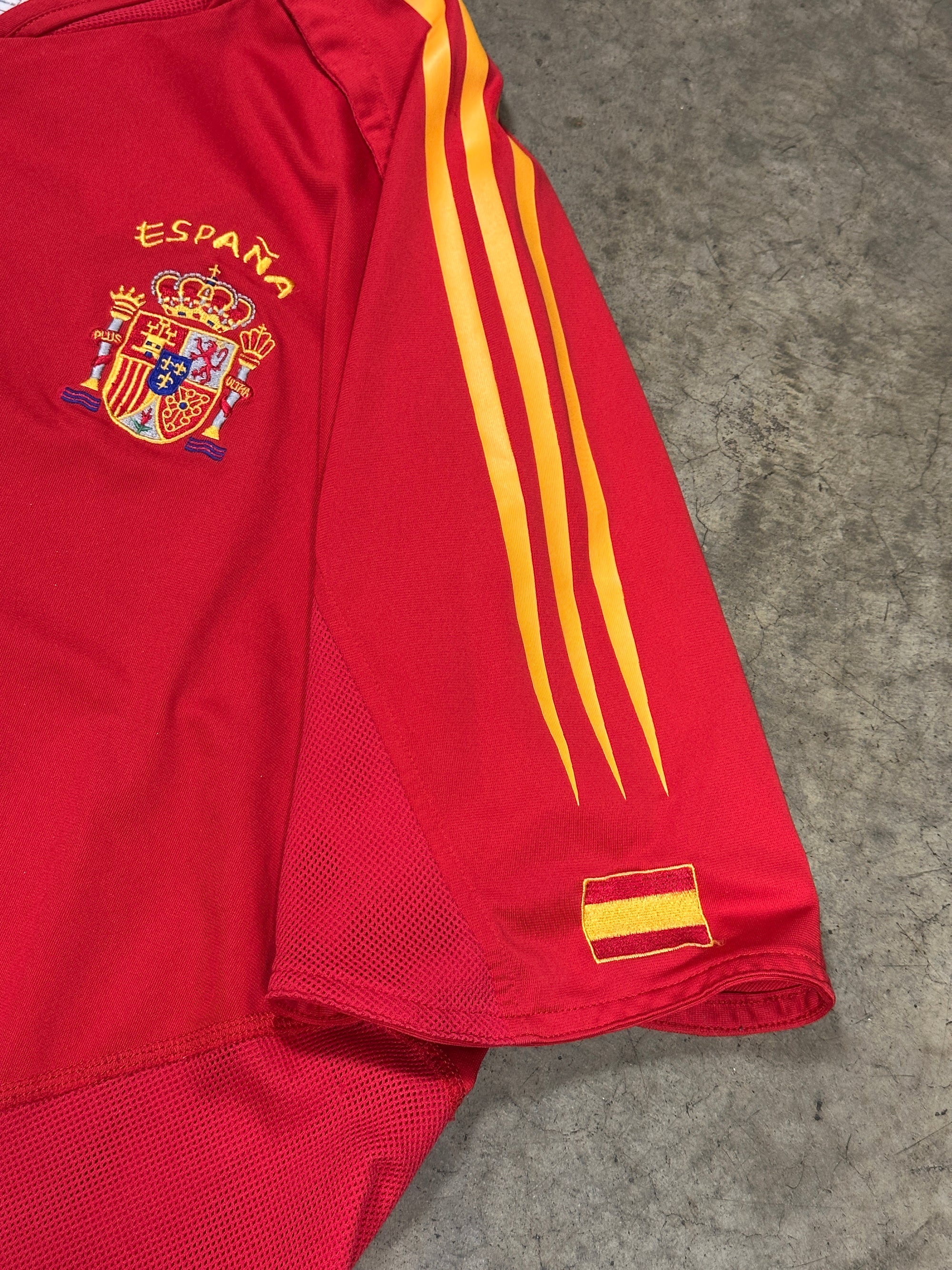 Vintage Raul Spain '94 Adidas Football Shirt