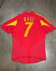 Vintage Raul Spain '94 Adidas Football Shirt