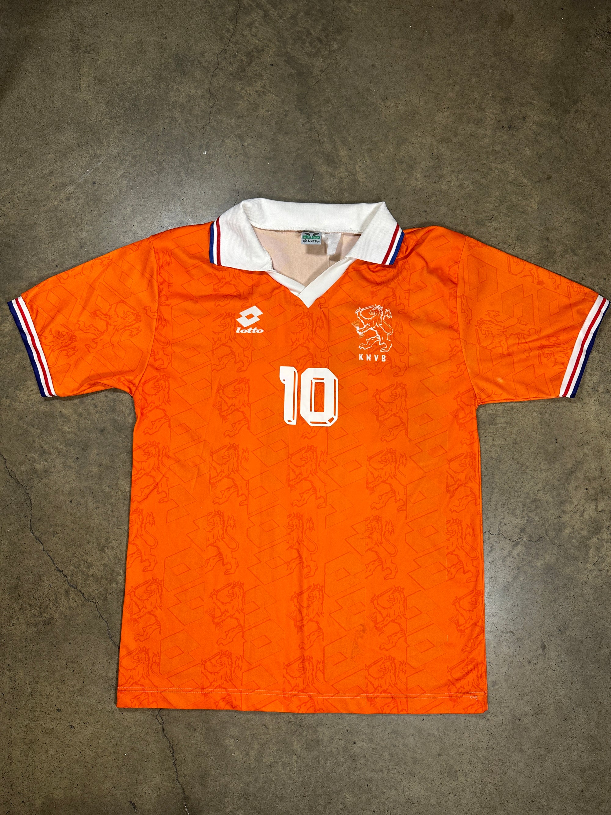 Vintage Gullit Netherlands '92 Lotto Football Shirt