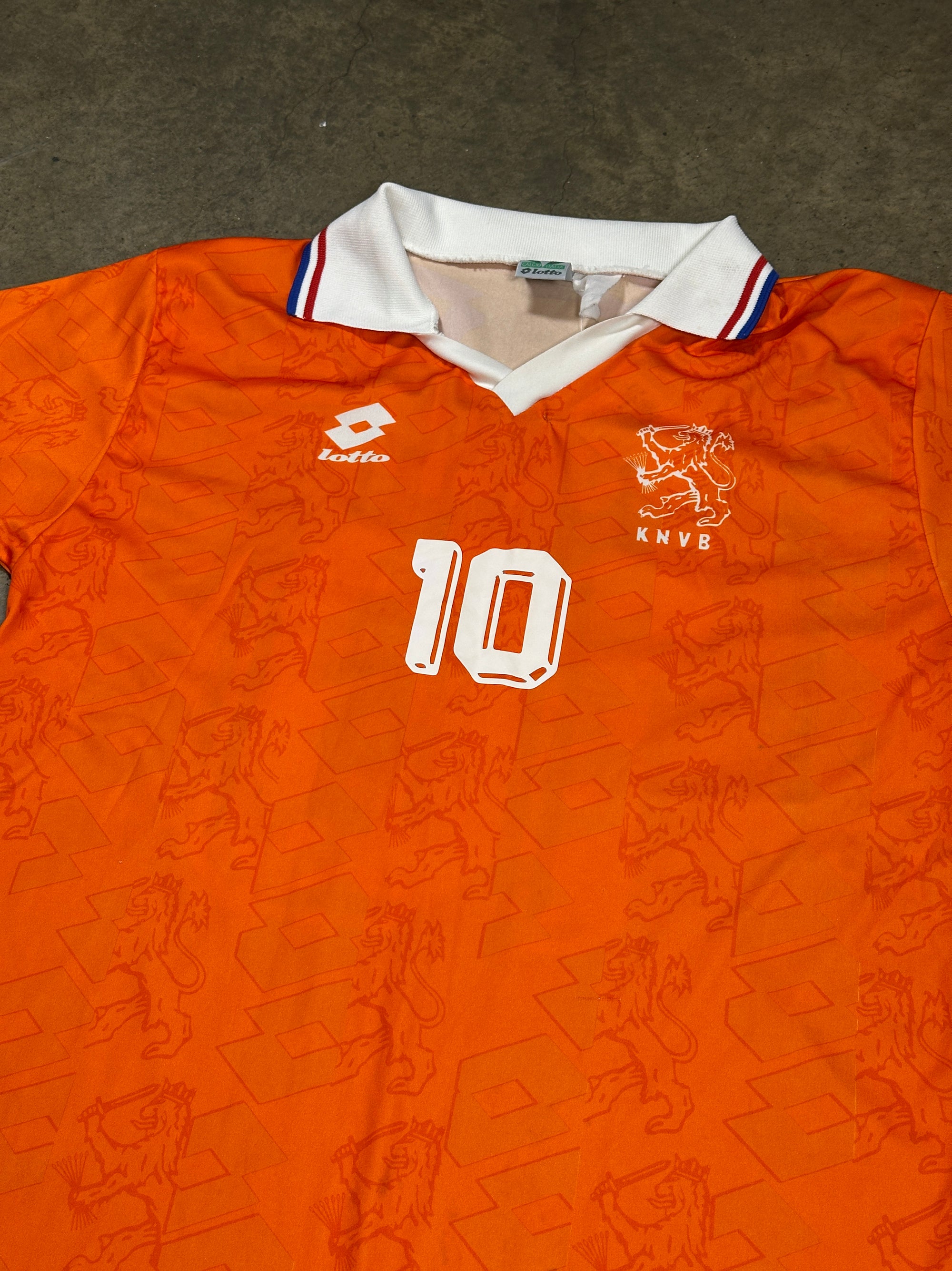 Vintage Gullit Netherlands '92 Lotto Football Shirt