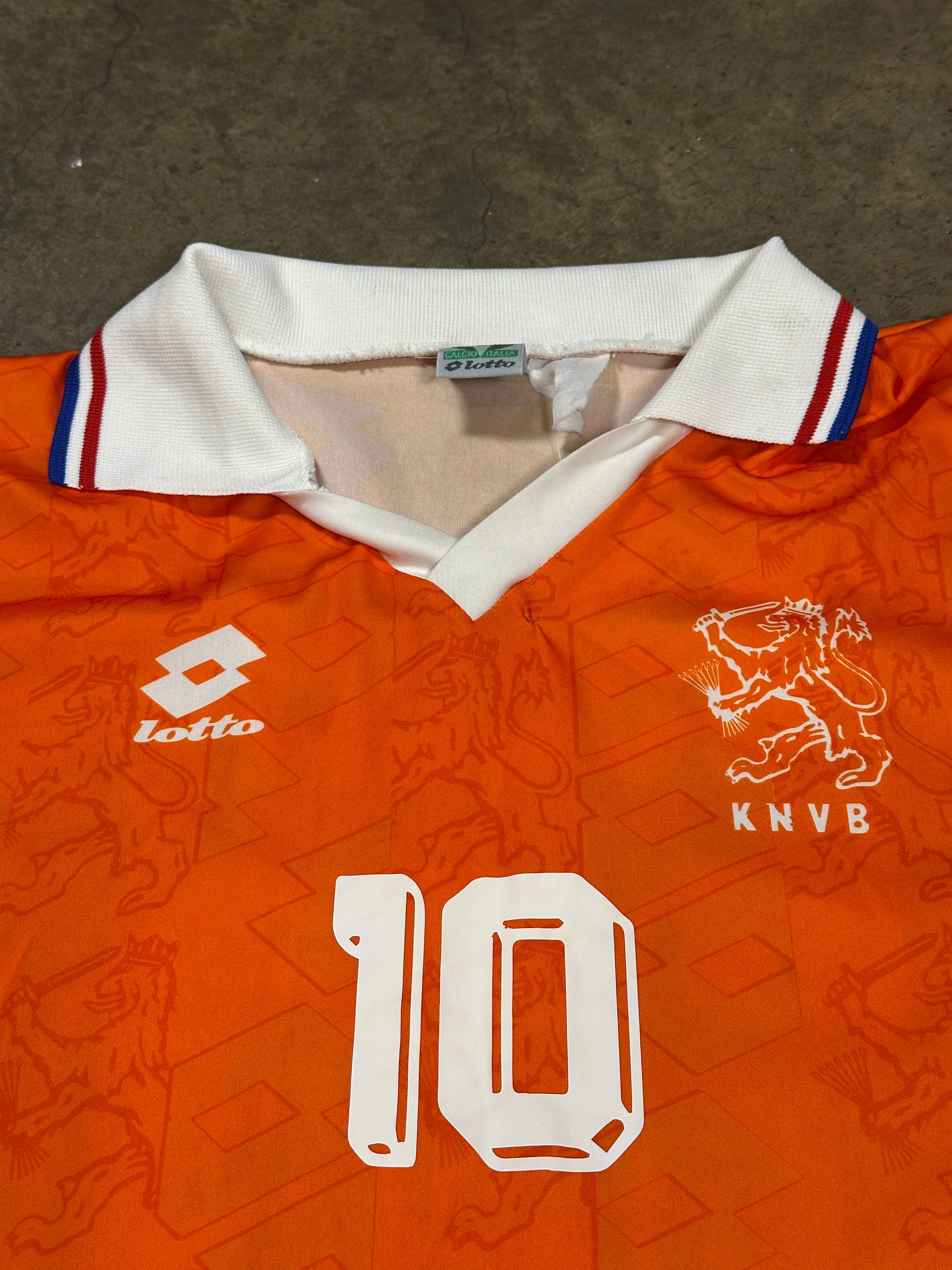 Vintage Gullit Netherlands '92 Lotto Football Shirt