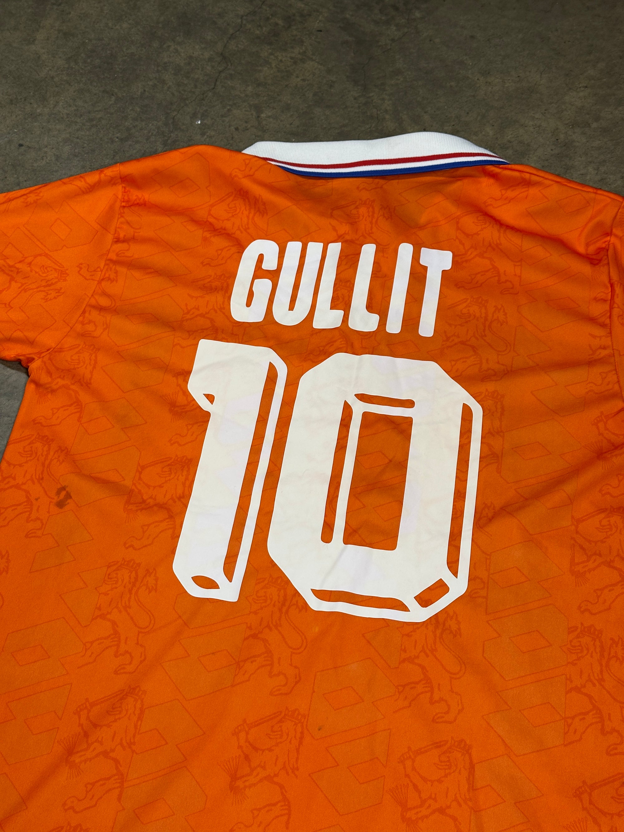 Vintage Gullit Netherlands '92 Lotto Football Shirt