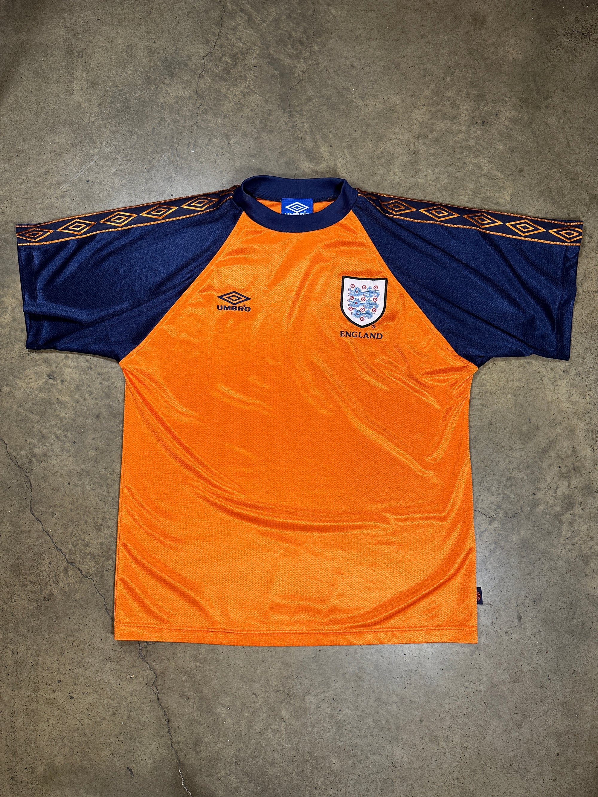 Vintage England '90 Umbro Training Top