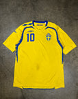 Vintage Z. Ibrahimovic Sweden '07 Umbro Football Shirt