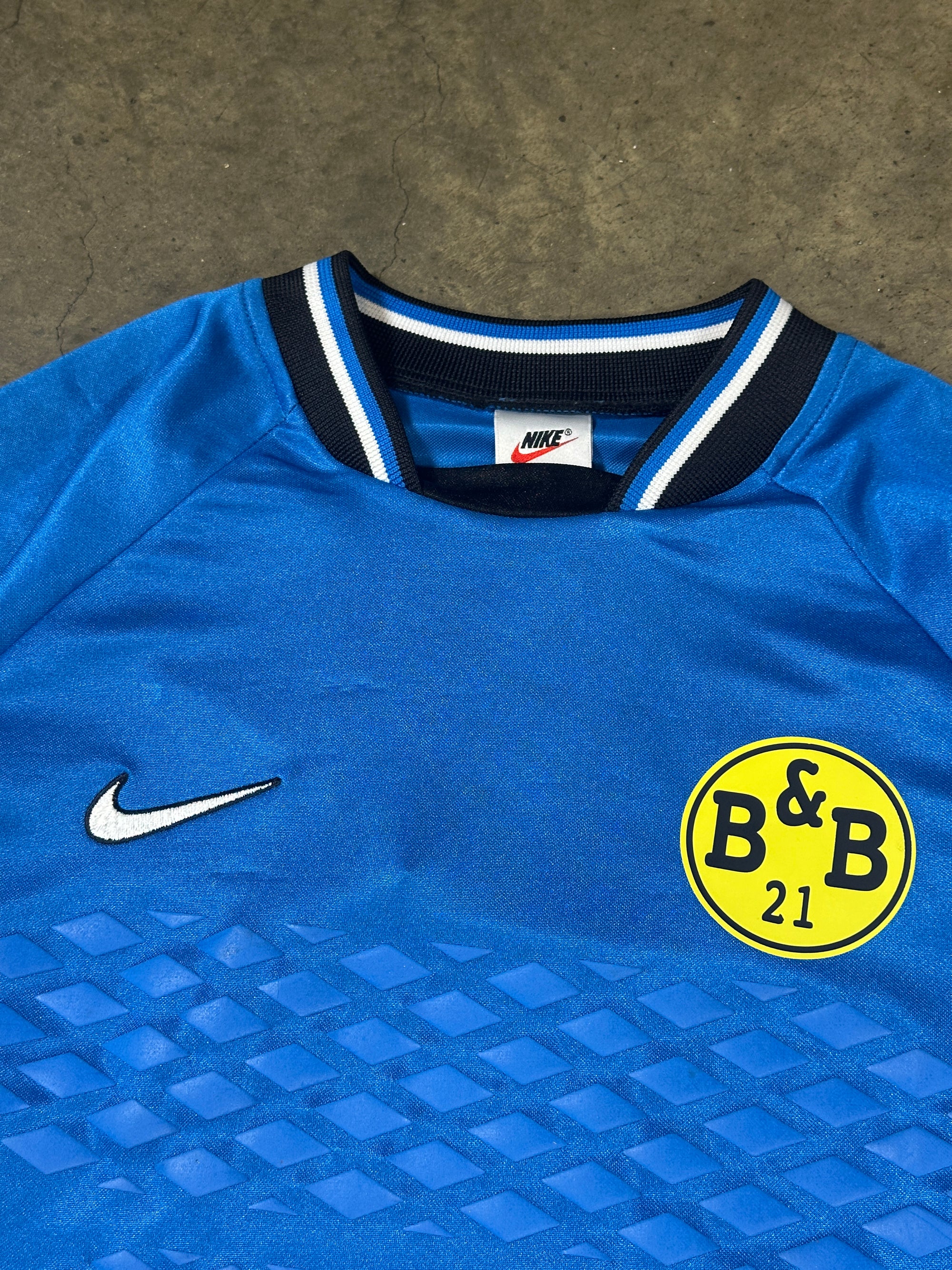 Vintage Custom B&amp;B OG Longsleeve Nike Football Shirt