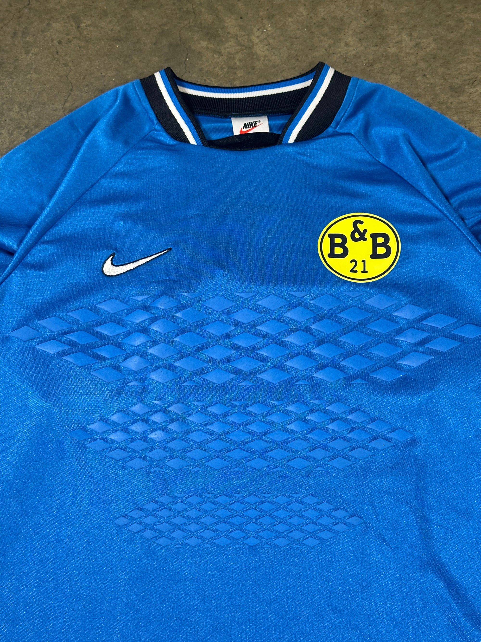 Vintage Custom B&amp;B OG Longsleeve Nike Football Shirt