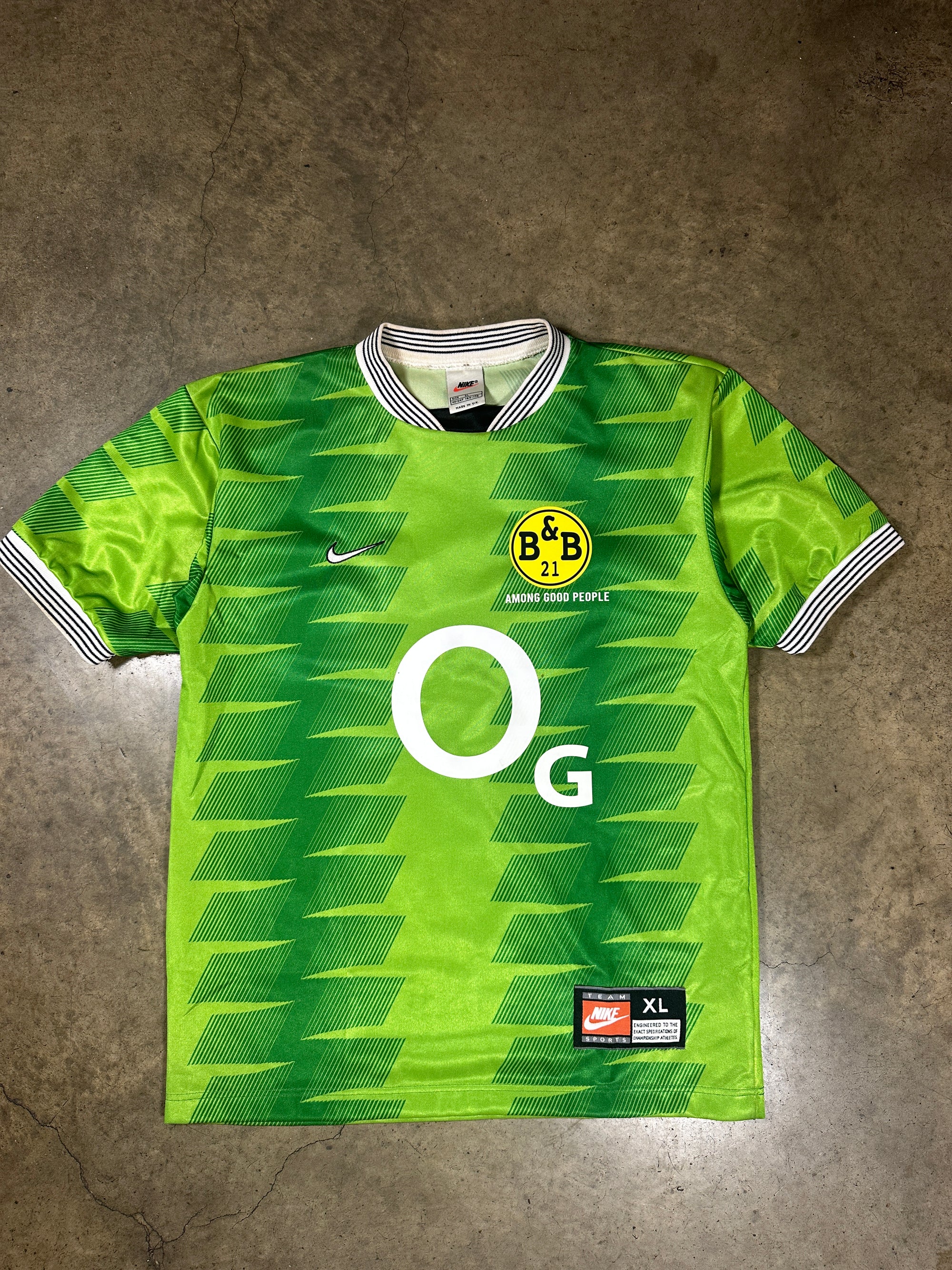Vintage Custom B&amp;B OG Nike Football Shirt