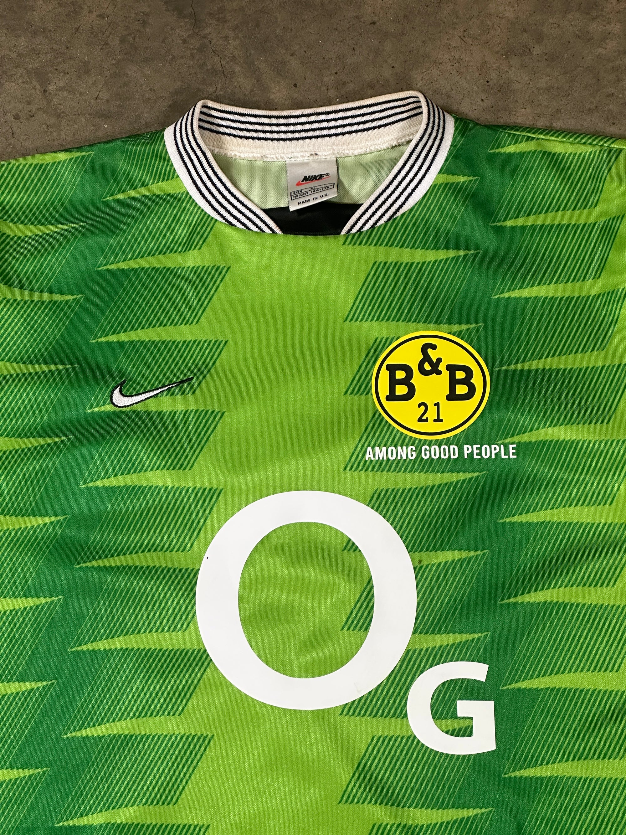 Vintage Custom B&amp;B OG Nike Football Shirt