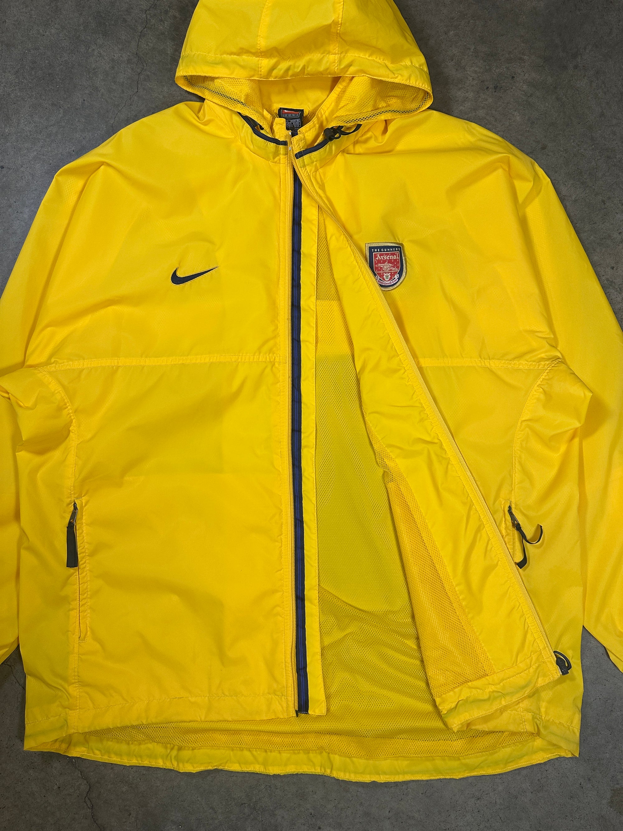 Vintage Arsenal Rain Jacket