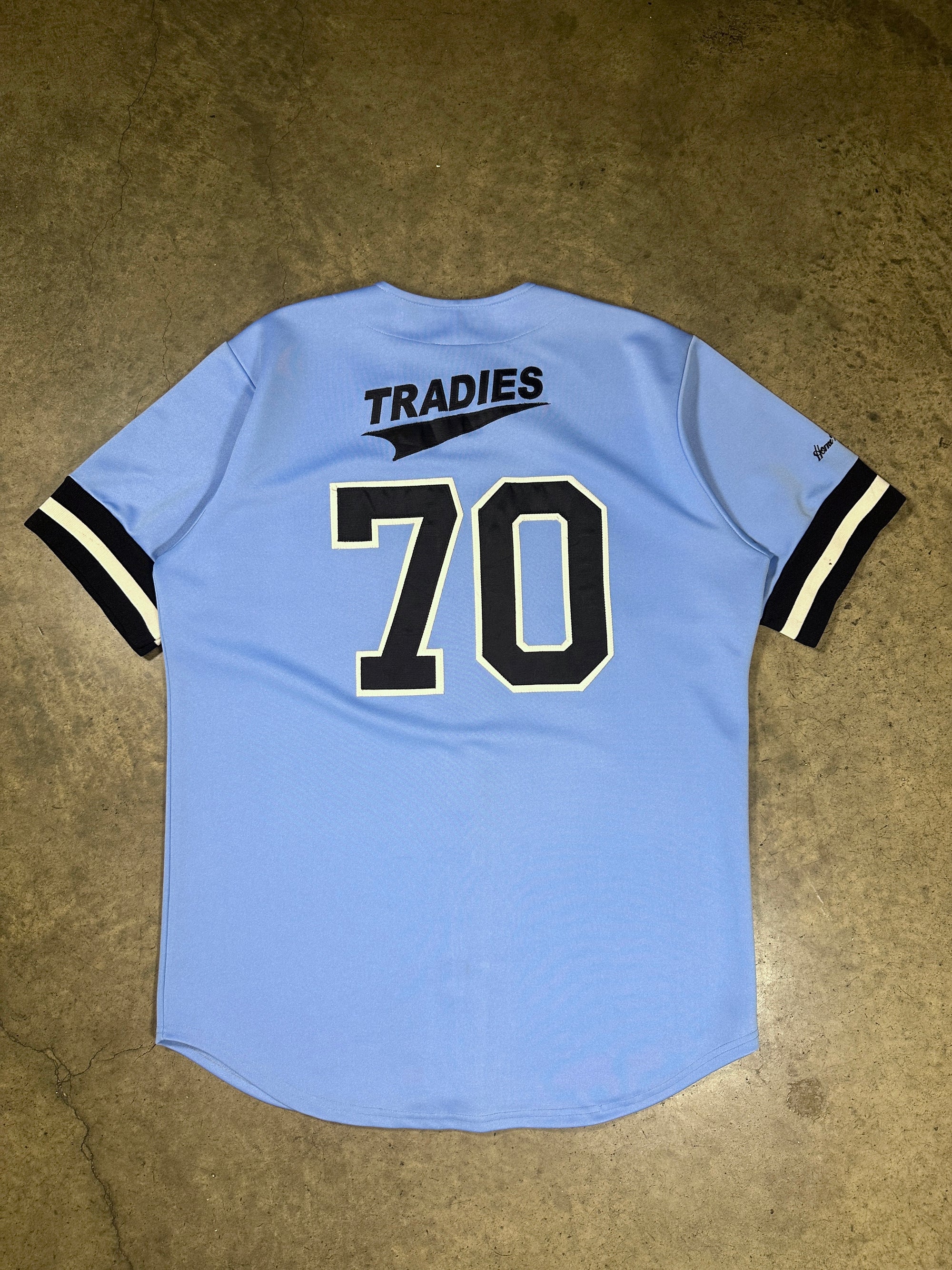 Vintage Sharks Home Run Baseball Jersey