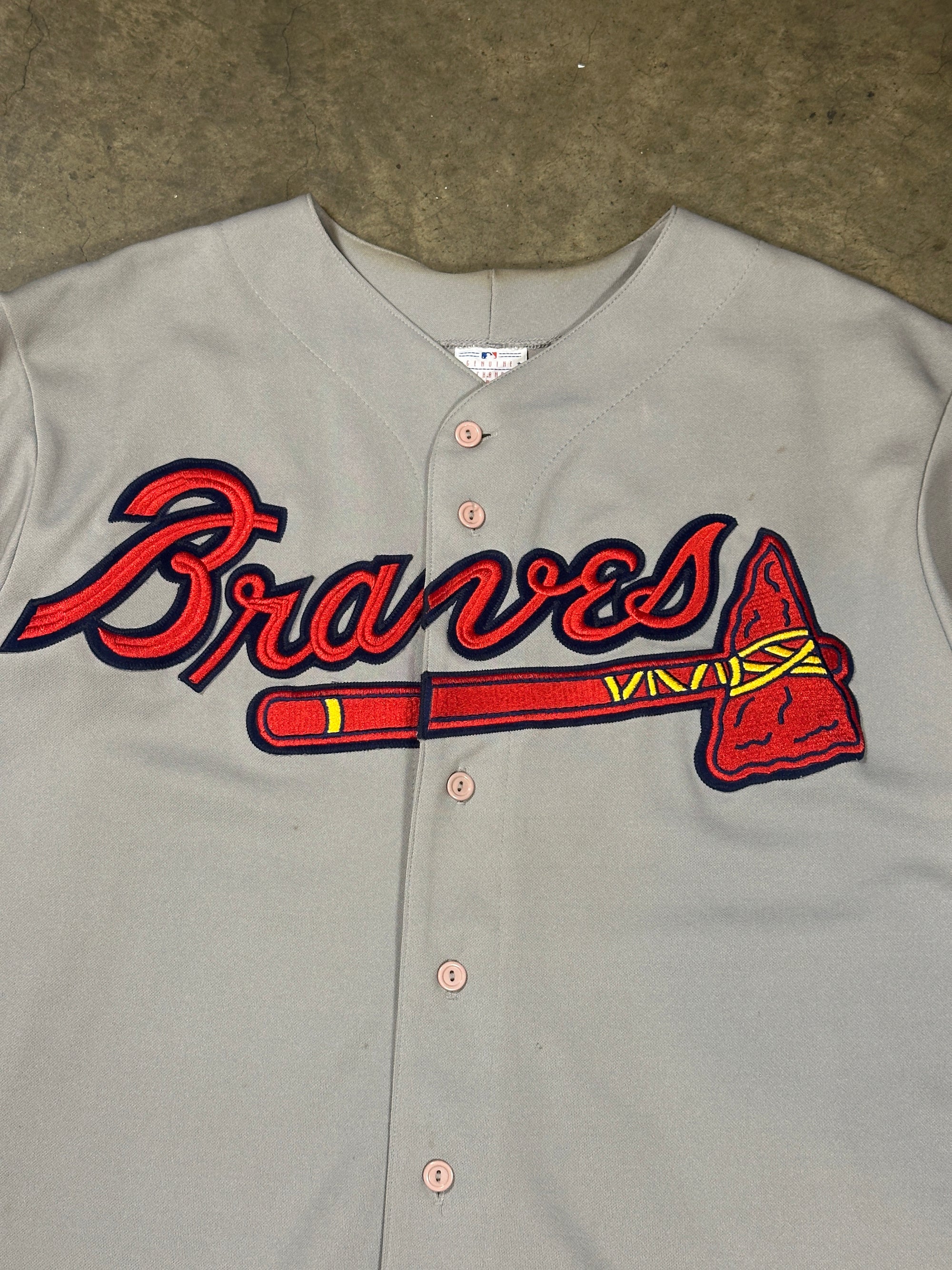 Vintage Atlanta Braves Majestic Baseball Jersey