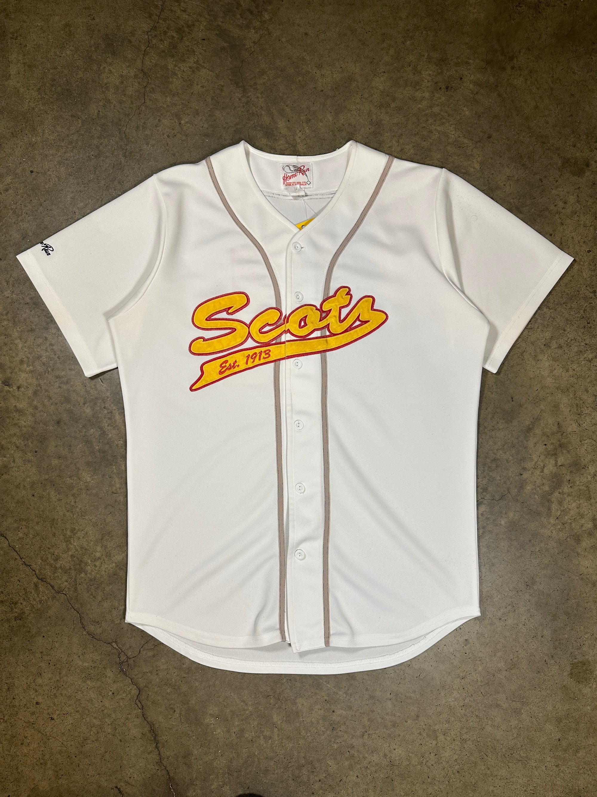 Vintage Scots 90s Home Run Baseball Jersey