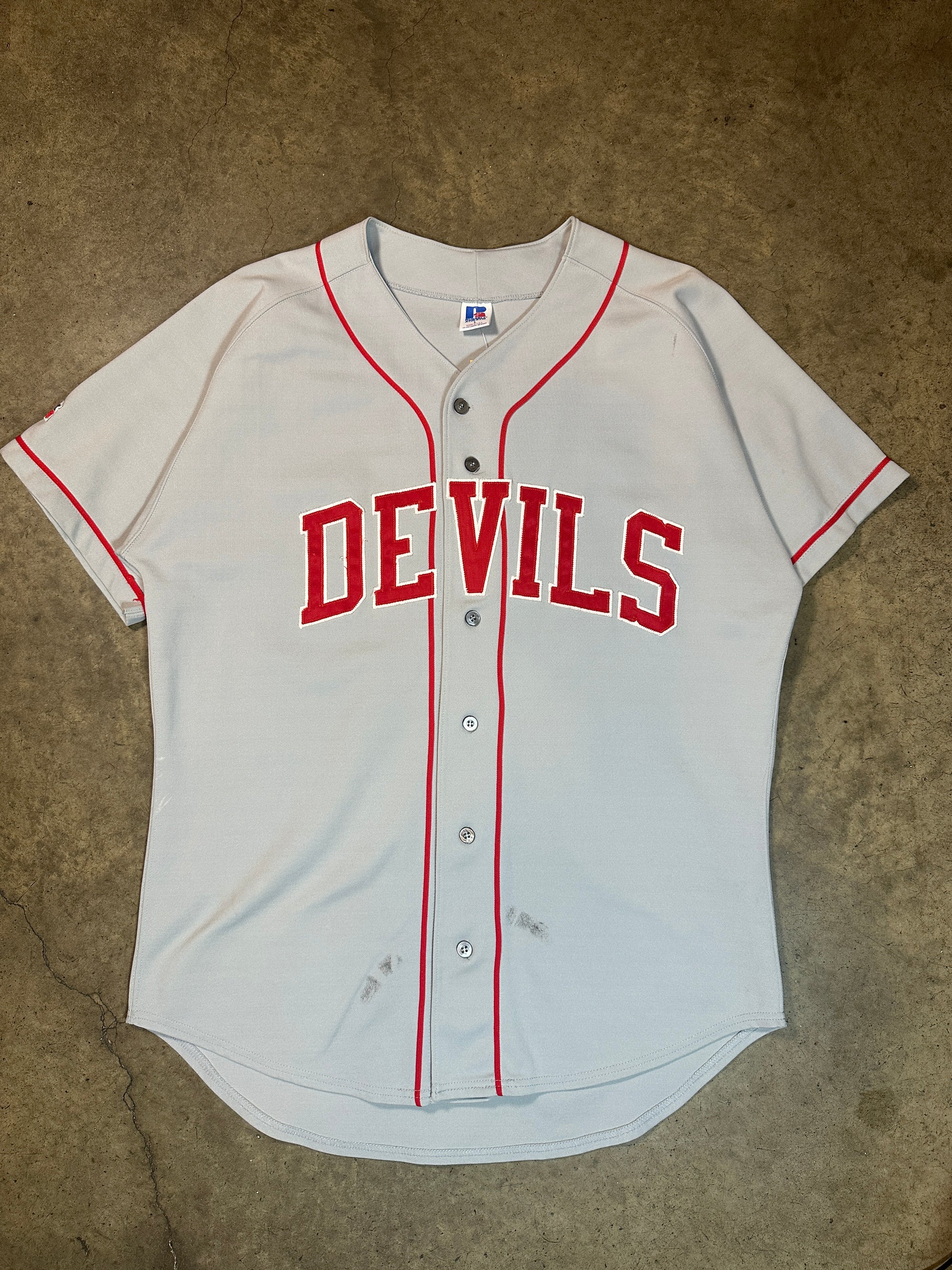 Vintage NJ Devils Baseball Jersey