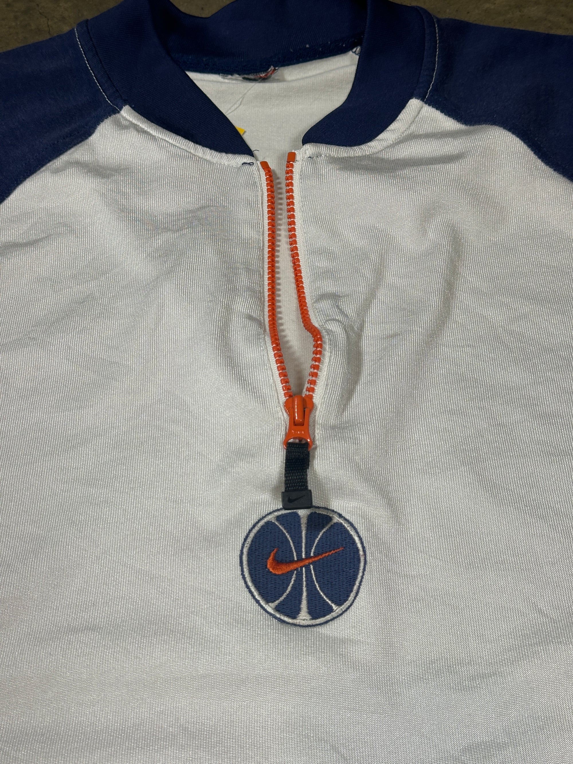 Vintage Nike Basketball Quarter-Zip T-shirt