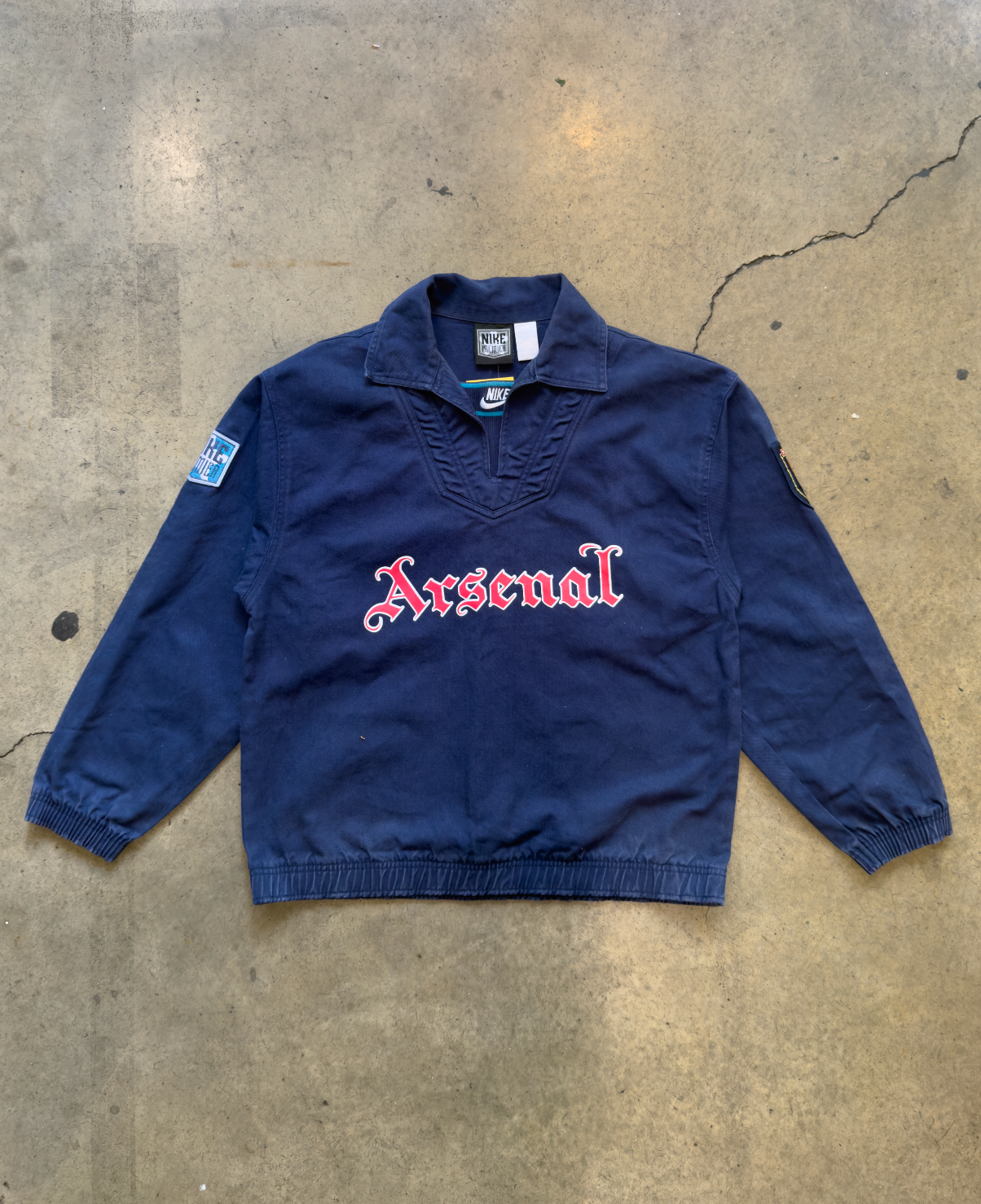 Vintage Arsenal '95 Denim Nike Jumper