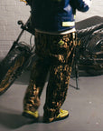 Vintage Palace Camouflage Trousers in Khaki Green