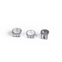 Silver Custom Postcode Signet Ring