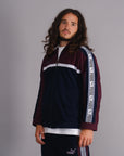 Vintage Puma Valour Tracksuit Set in Navy blue and Burgundy