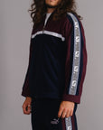 Vintage Puma Valour Tracksuit Set in Navy blue and Burgundy