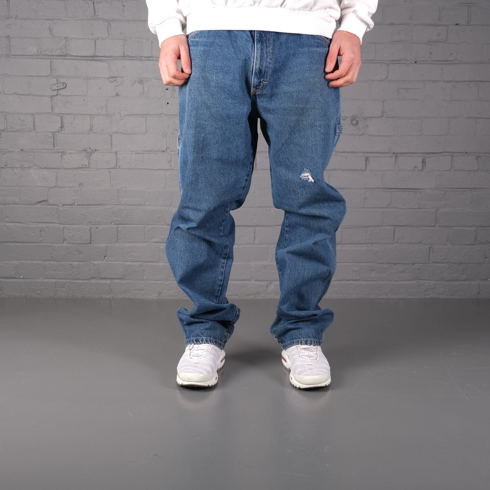 Vintage Dickies Carpenter Jeans in Blue Denim