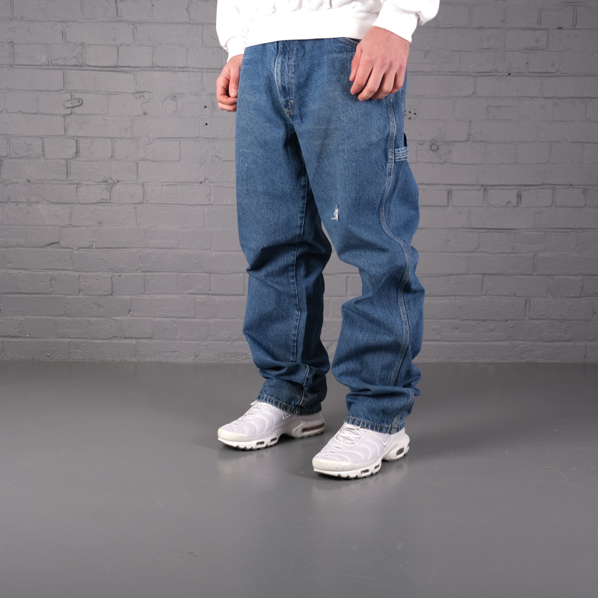 Vintage Dickies Carpenter Jeans in Blue Denim