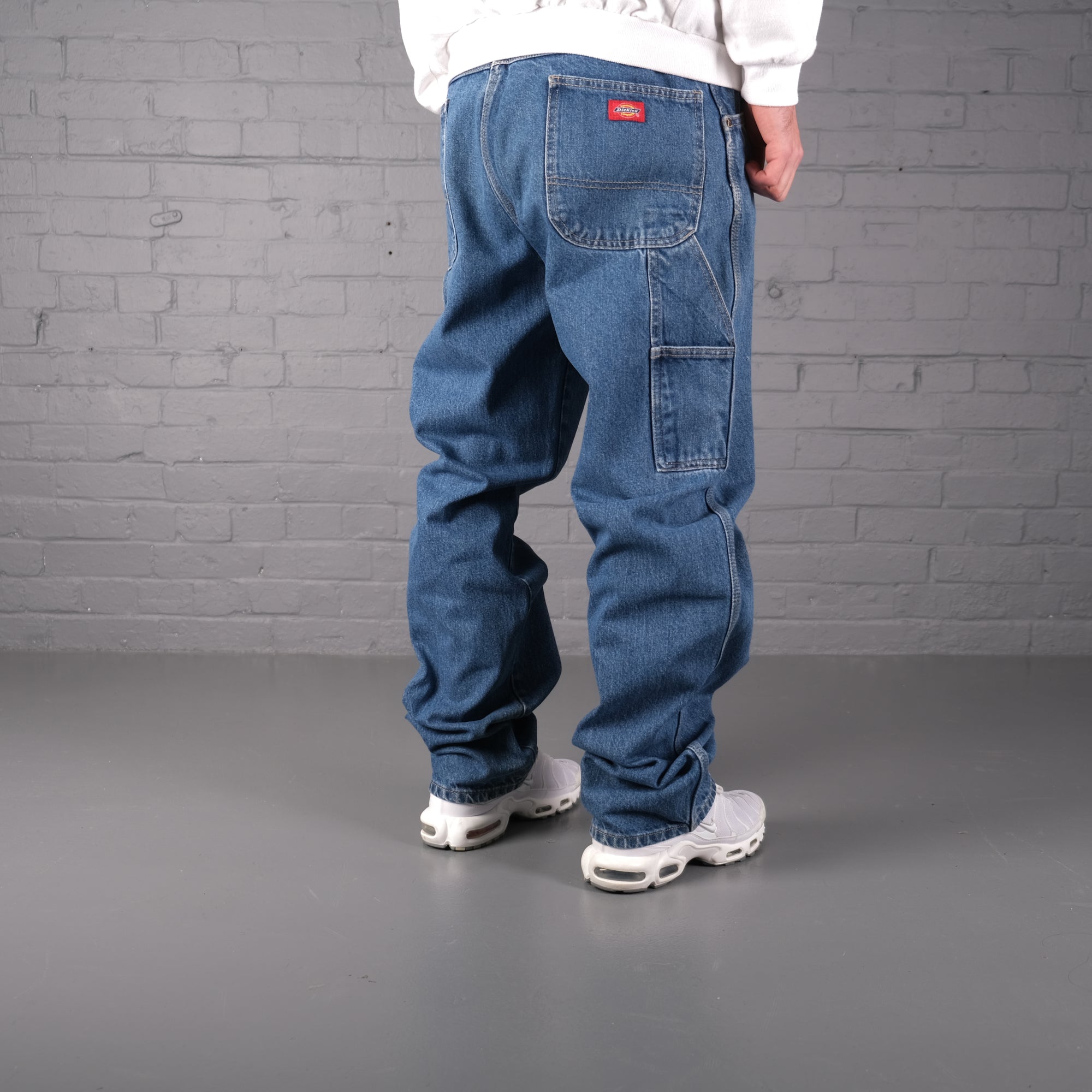 Vintage Dickies Carpenter Jeans in Blue Denim