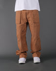 Vintage Dickies Carpenter Jeans in tan.