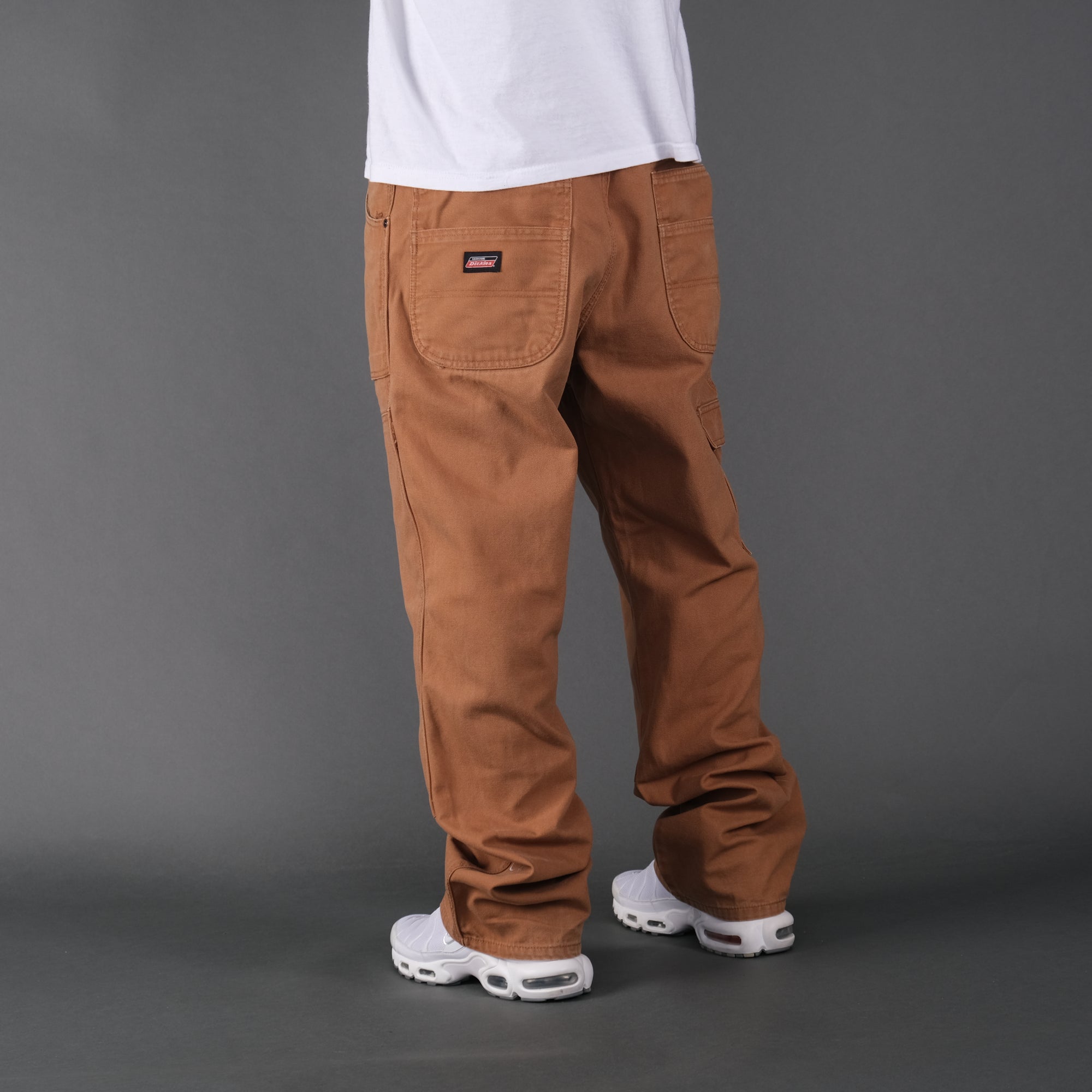 Vintage Dickies Carpenter Jeans in tan.