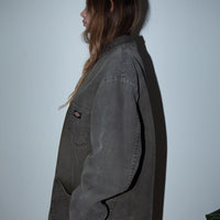 Vintage Dickies Canvas Jacket in Khaki Grey